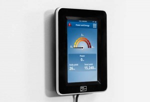 sma sunny view monitor on wall