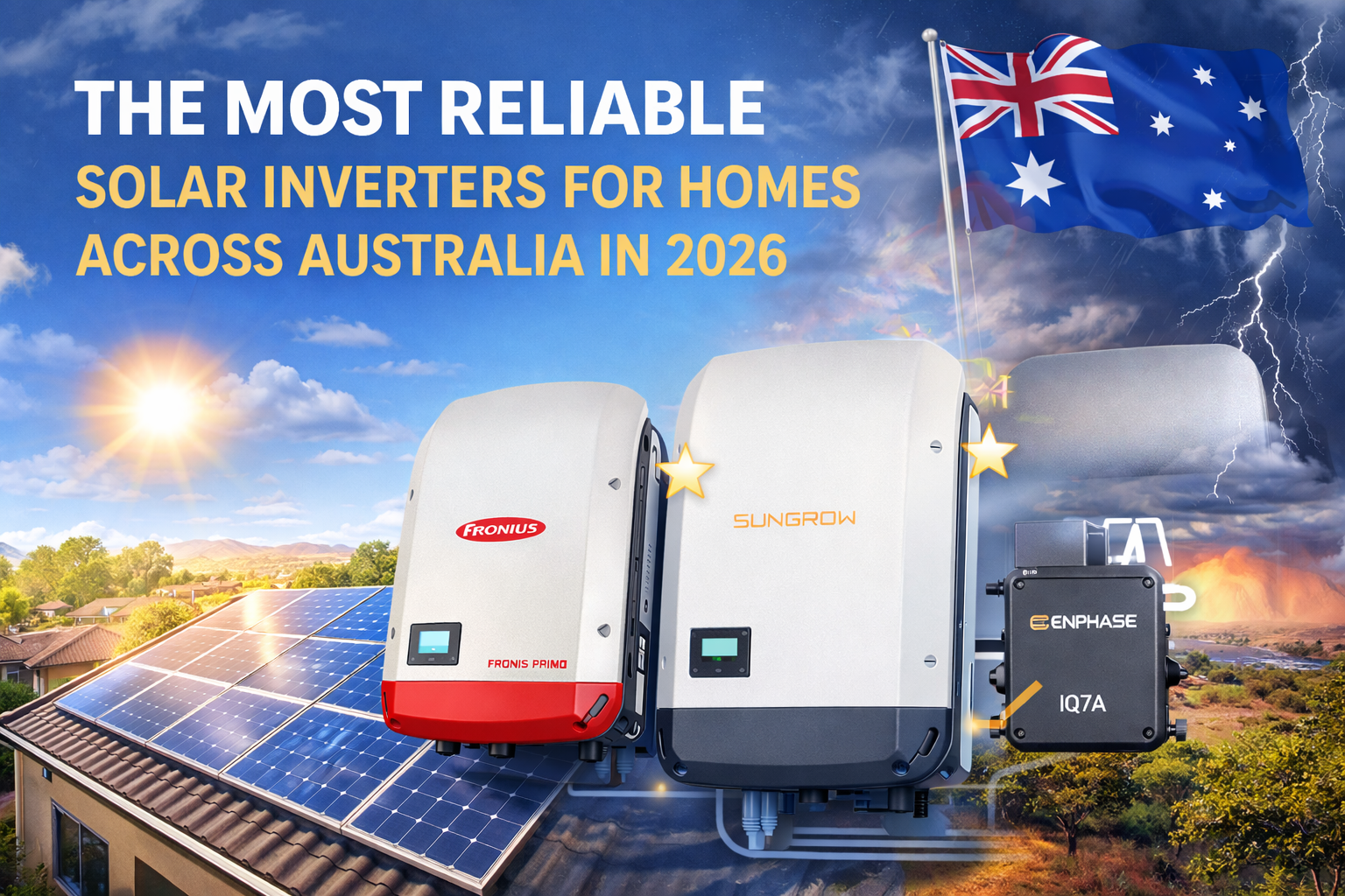The Most Reliable Solar Inverters for Homes Across Australia in 2026