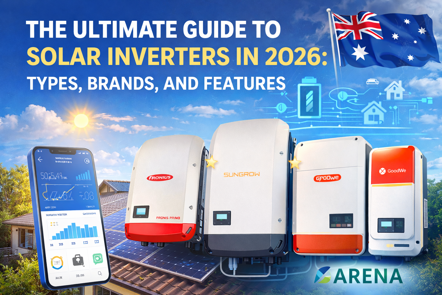 The Ultimate Guide to Solar Inverters in 2026: Types, Brands, and Features