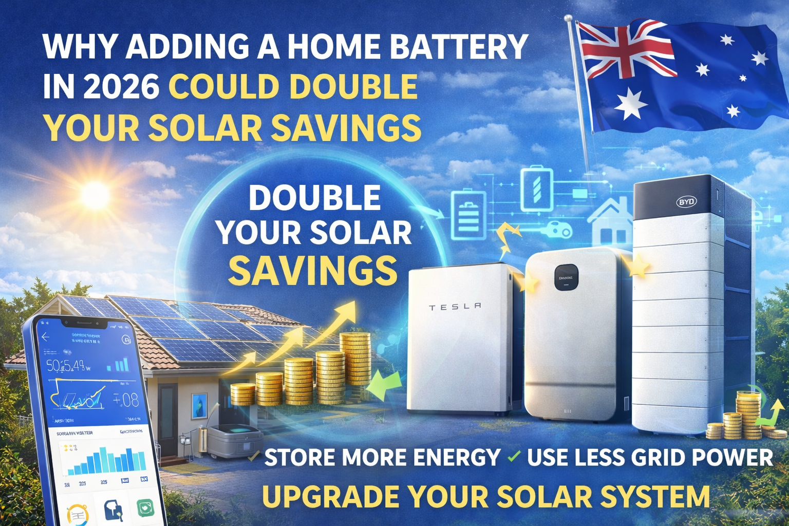 Why Adding a Home Battery in 2026 Could Double Your Solar Savings